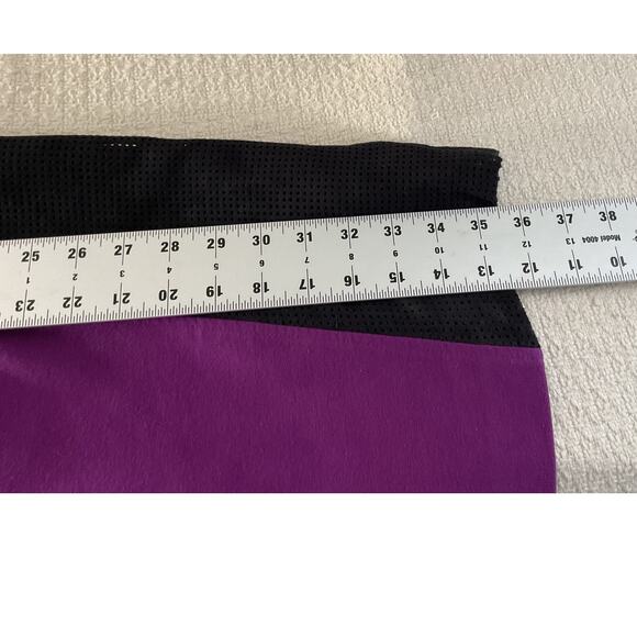 Worthington Women's Dress Size 12 Purple Black Color Block Sleeveless - Picture 6 of 10